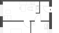 Grundriss Wohnung 5