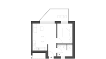 Grundriss Wohnung 6