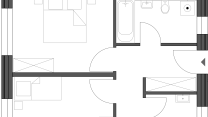Grundriss Wohnung 8